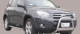 PROTECTION AVANT TUBULAIRE 63MM INOX HOMOLOGUEE CE POUR TOYOTA RAV4 DE 2006 A 2009