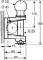 CHAPE MIXTE DE REMORQUAGE ENTRAXE 83X56MM