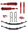 KIT DE SUSPENSION PEDDERS REHAUSSE +30MM TARAGE CONFORT POUR MITSUBISHI L200 A PARTIR DE 2015 EZIFIT