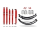KIT DE SUSPENSION PEDDERS REHAUSSE +40MM TARAGE CONFORT  POUR TOYOTA LANDCRUISER HZJ75