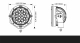 CANNON PHARE LED VISION X CG2 Multi-LED 24 LEDS 200mm 168W - LA PAIRE