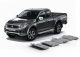 KIT DE 4 BLINDAGES ALUMINIUM 6 MM RIVAL POUR MITSUBISHI L200 ET FIAT FULLBACK A PARTIR DE 2015 