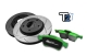 KIT COMBO DBA : DISQUES ARRIERE STREET SERIES T2 340MM + JEU PLAQUETTES DE FREIN ARRIERE STREET PERFORMANCE POUR TOYOTA VDJ 200