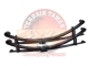 KIT LAMES (AVEC SILENT BLOCS ET BRIDES) PARABOLIQUE ARRIERE TERRAIN TAMER - REHAUSSE +50MM TARAGE +500KG A 700KG - POUR TOYOTA LANDCRUISER HZJ78/79 