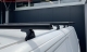 KIT 3 BARRES DE TOIT HEAVY DUTY RHINO RACK 1500 MM NOIRES POUR VOLKSWAGEN T4 (AVEC PIEDS RLT600 ET RLT600H)