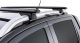 KIT 2 BARRES DE TOIT SPORTZ NOIRES 1260 MM ET PIEDS RHINO RACK POUR FORD RANGER ET VOLKSWAGEN AMAROK A PARTIR DE 2023 AVEC BARRES LONGITUDINALES