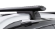 KIT 2 BARRES DE TOIT SPORTZ NOIRES 1260 MM ET PIEDS RHINO RACK POUR FORD RANGER ET VOLKSWAGEN AMAROK A PARTIR DE 2023 AVEC BARRES LONGITUDINALES