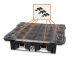LOT DE 6 SERRURES ET 2 CLES ASSORTIES POUR TIROIRS DECKED ET RANGEMENTS LATERAUX
