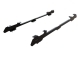 FOOT RAILS POUR LE CHEVROLET SILVERADO/GMC SIERRA 1500 CREW CAB (2014-2018)