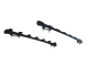 FOOT RAILS POUR LE ISUZU D-MAX (2020 - JUSQU'à PRéSENT) / PROFILE BAS