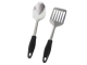 SET D'USTENSILES DE CUISINE POUR LE CAMPING avec planche à découper en bambou