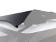 Déflecteur d’air galerie de toit Front Runner Slimsport profile bas pour BYD Shark (2025+)