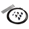 Kit de raccordement pneumatique pour bombonne /cuve d'air TJM Pro Series