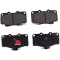 JEU DE 4 PLAQUETTES DE FREIN AVANT POUR TOYOTA
