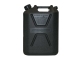 JERRICAN CARBURANT NOIR 10L AVEC BEC VERSEUR AMOVIBLE