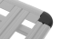 Paire de couvercles de coins gauche et droit de galerie Pioneer 6 Rhino Rack - parties supérieures