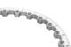 Ring Beadlock aluminium vernie pour jante Evo Corse Atlas BL 17"