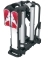 Porte-vélo GDW modèle Y basculant et pliant pour 2 Vélos jusqu'a 60kg de charge