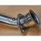 ECHAPPEMENT INOX : TUBE REMPLACEMENT FILTRE A PARTICULE** (avec flexible/manchon) POUR JEEP WRANGLER JK DE 2011-2018 2.8L CRD 200HP
