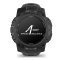 Montre Garmin Instinct® 3 – 50 mm, AMOLED, Tactical Edition Noire avec bracelet noir