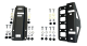 KIT DE FIXATION POUR AUVENT ALUCAB 270° SUR TOIT RELEVABLE SILENUS