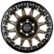 Jante aluminium renforcée EVO CORSE ATLAS BL (sans ring) bronze brillant 8x17 ET-30 pour Toyota HDJ80