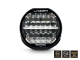 Phare Lazer Sentinel 9" Elite Gen2 noir avec feu de position