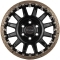 Jante aluminium renforcée EVO CORSE ATLAS BL (sans ring) noir brillant 8x17 ET-40 pour Toyota Land Cruiser serie 7