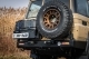PARE CHOC ARRIERE KAYMAR POUR TOYOTA LAND CRUISER 76 AVEC ELARGISSEURS D'AILES