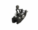 Système de montage sur boule d'attelage pour porte-gibier F4x4