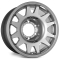 Jante Aluminium Renforcée Evo Corse Dakar Zero 8x16 ET 15 Silver pour Mitsubishi Pajero III (2000-2007)