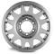 Jante Aluminium Renforcée Evo Corse Dakar Zero 8x16 ET 15 Silver pour Mitsubishi Pajero III (2000-2007)
