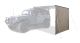 PAROI AVANT POUR AUVENT RHINO RACK SUNSEEKER OU BATWING (2.5M)