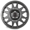 Jante aluminium renforcée Raid Evo Corse Dakar Zero 8.5x18" et 43 gris anthracite pour Porsche Cayenne (2002-2010) Volkswagen Touareg 3.0 (2002-2010)