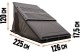 Tente de toit ALU-CAB LT-50 LIGHTWEIGHT