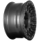 Jante Atlas NK Anthracite 8x17" ET-40 pour Nissan Patrol II GR (1997-2009)
