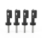 Kit 4 pins de montage MAXTRAX pour 1 paire de plaques – filetage 40 mm
