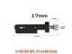 Kit 4 pins de montage MAXTRAX pour 1 à 2 paires de plaques – longueur filetage 17 mm