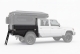 Kit plateau australien Alublack avec coffres de rangement compatible ModCAP pour Toyota Land Cruiser 79 double cabine