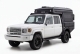Kit plateau australien Alublack avec coffres de rangement compatible ModCAP pour Toyota Land Cruiser 79 double cabine