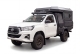 Kit plateau australien Alublack avec coffres de rangement compatible ModCAP pour Toyota Hilux 2016+ simple cabine