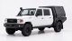 Kit plateau australien avec hardtop 3/4 Alublack pour Toyota Land Cruiser 79 double cabine