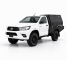 Kit plateau australien avec hardtop 3/4 Alublack pour Toyota Hilux 2016+ simple cabine