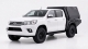 Kit plateau australien avec hardtop 3/4 Alublack pour Toyota Hilux 2016+ double cabine