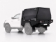 Kit plateau australien avec hardtop 3/4 Alublack pour Toyota Hilux 2016+ simple cabine