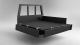 Kit plateau australien avec ridelles Alublack pour Toyota Hilux 2016+ simple cabine