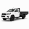 Kit plateau australien avec ridelles Alublack pour Toyota Hilux 2016+ simple cabine