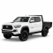 Kit plateau australien avec ridelles Alublack pour Toyota Tacoma 2024+ double cabine