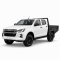 Kit plateau australien avec ridelles Alublack pour Isuzu D-Max 2023+ double cabine