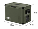 Réfrigérateur-congélateur ICECO VL Pro 45 L double compartiments vert olive